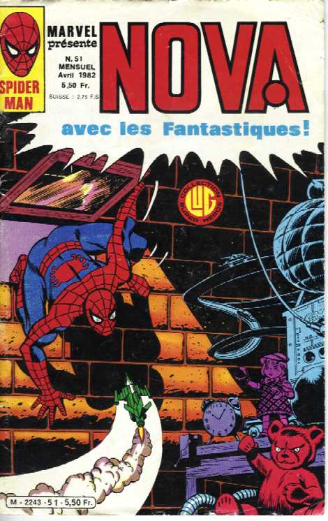 Scan de la Couverture Nova n 51